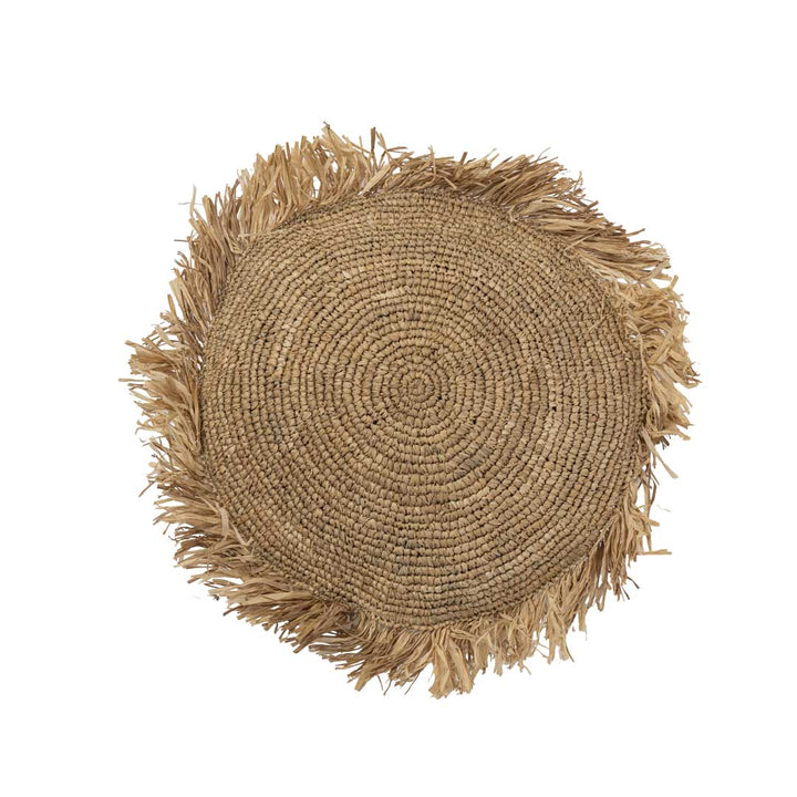 Fata de perna din iarba de mare Tassel 50 x 50 cm