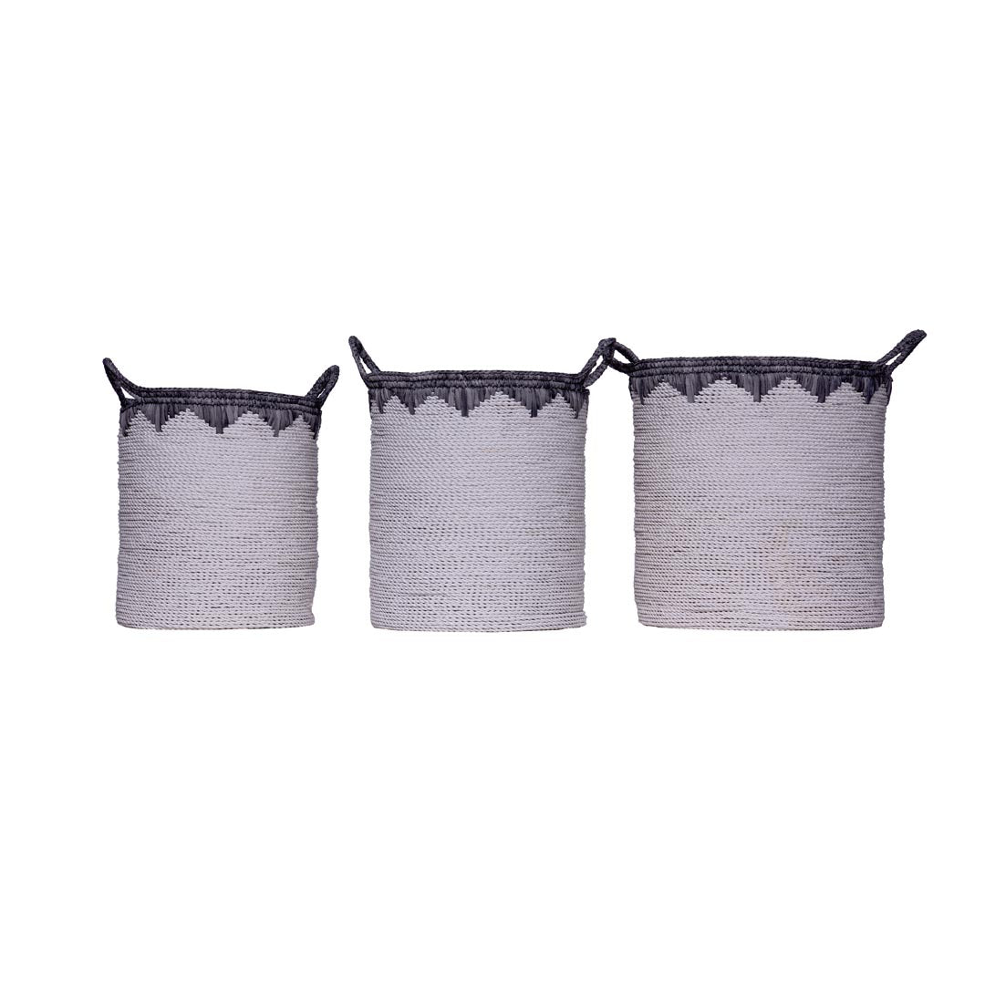 Set 3 cosuri din fibre sintetice