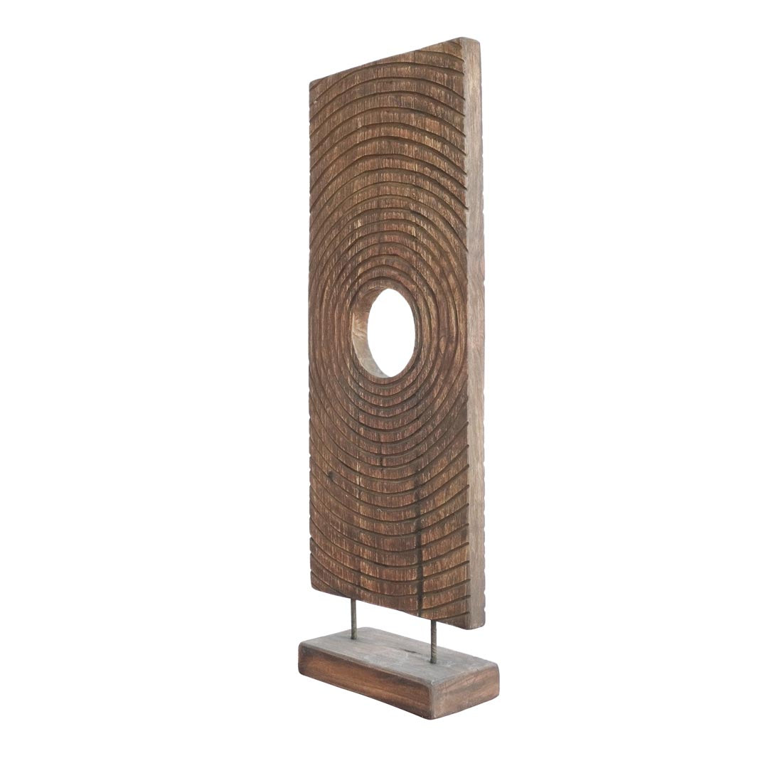 Statueta maro din lemn de tec Aura
