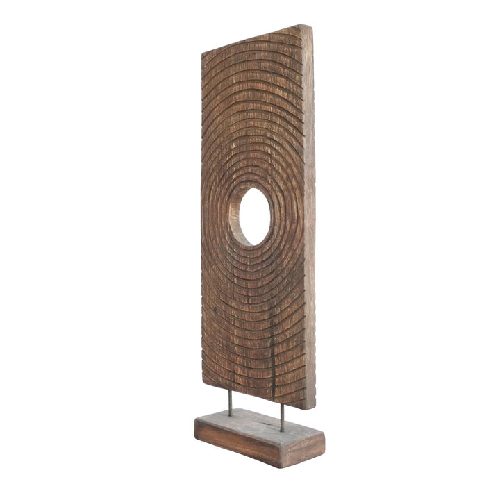 Statueta maro din lemn de tec Aura