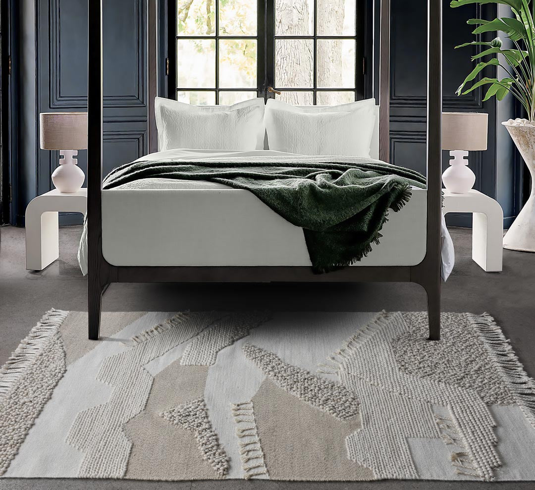 Covor bej Oldbury 190 x 290 cm