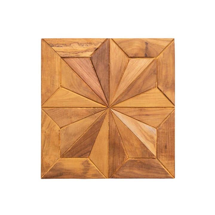 Placa decorativa din lemn de tec Pagewood - 10 buc/cutie