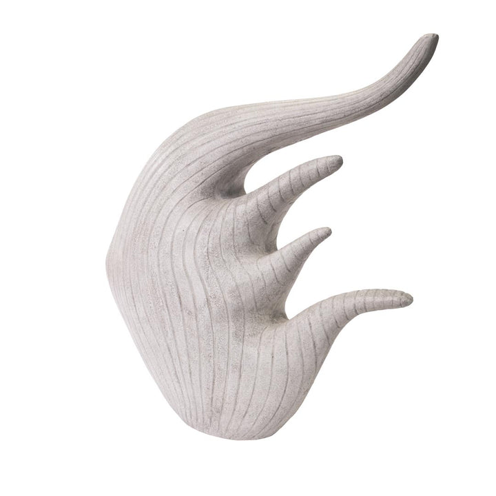 Statueta alba din fibrociment Nami