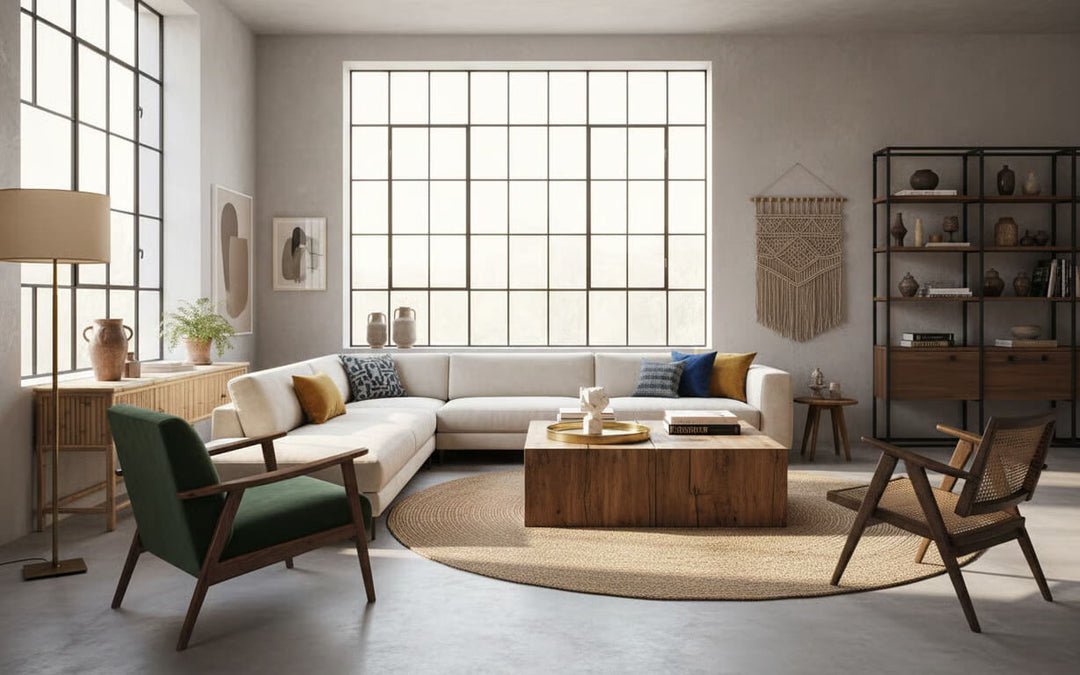 Stilul eclectic in designul interior: de la livingul eclectic, la spatii expresive si armonioase