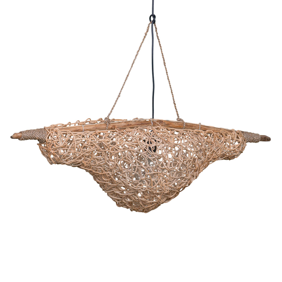 Abajur din ratan Mystical 100 cm
