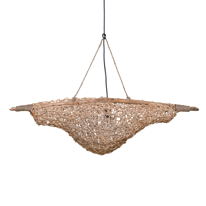 Abajur din ratan Mystical 100 cm
