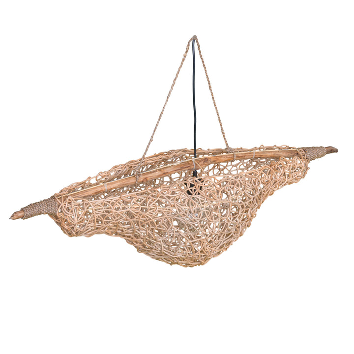Abajur din ratan Mystical 100 cm