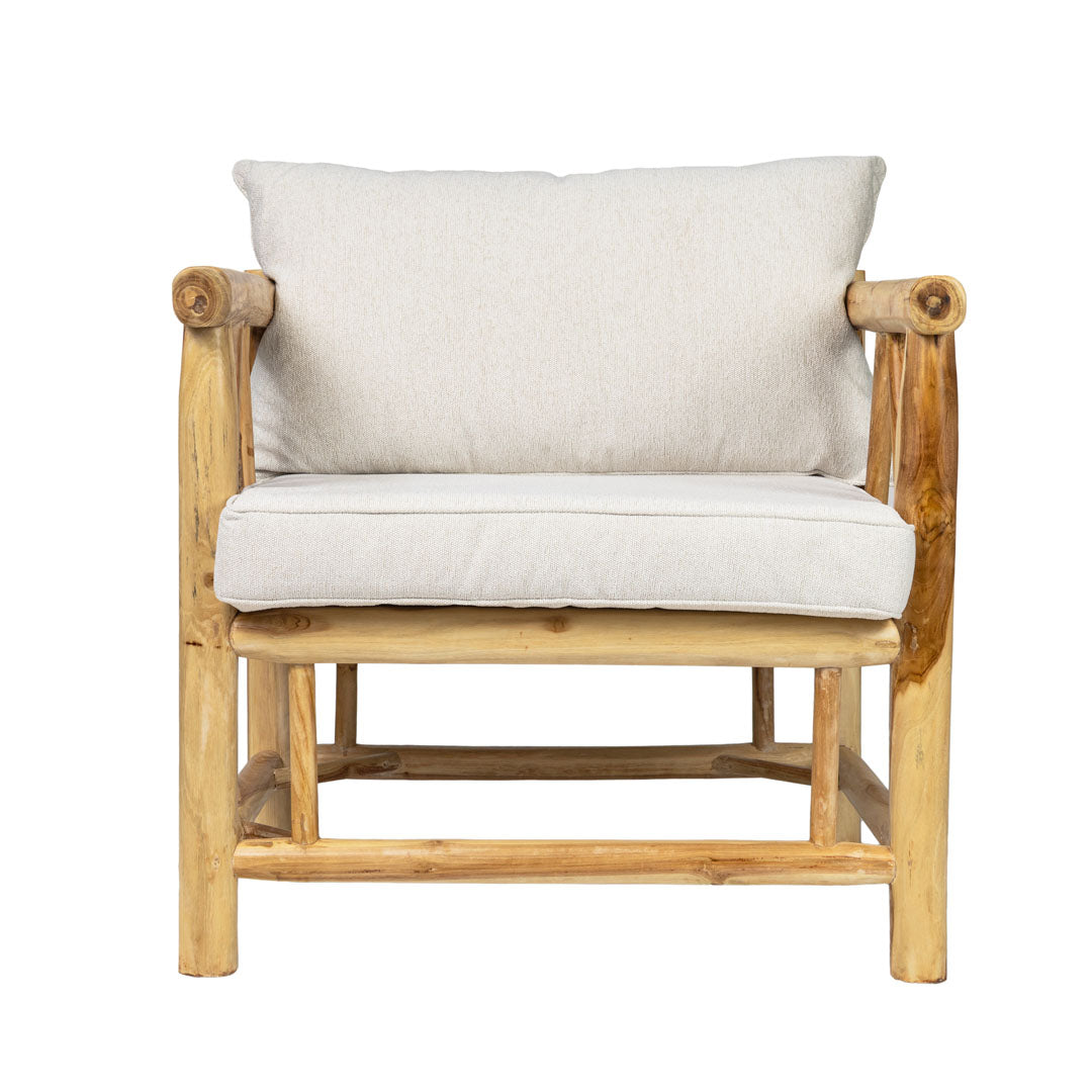 Fotoliu din lemn de tec Havana