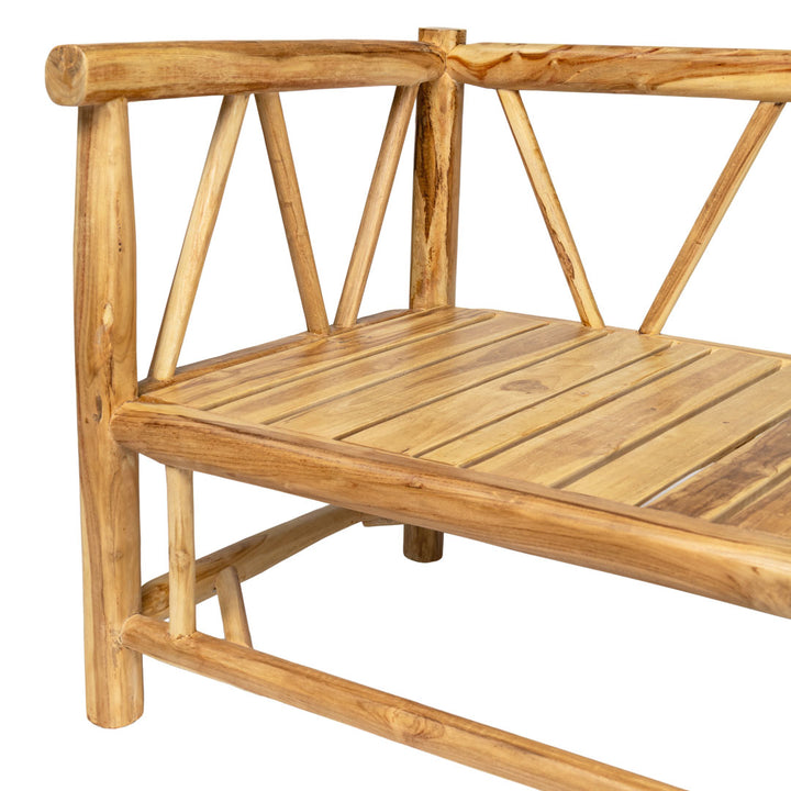 Canapea din lemn de tec Havana