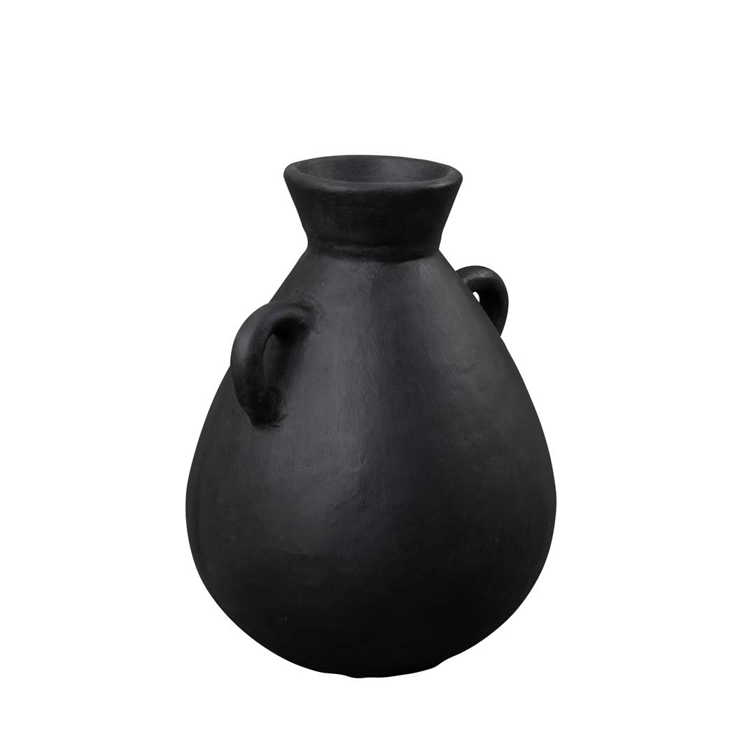 Vas negru din teracota