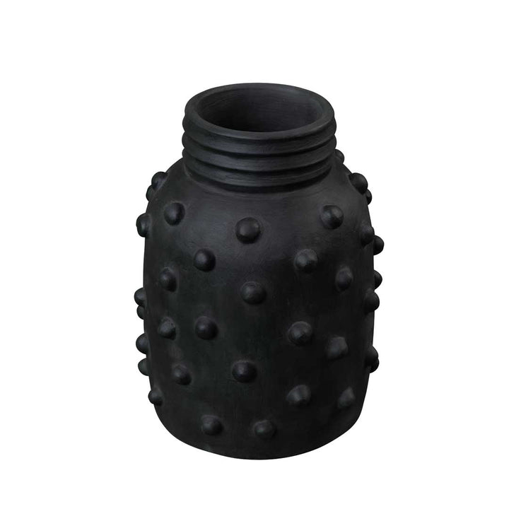 Vas negru din teracota