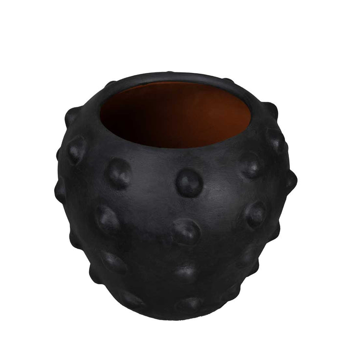 Vas negru din teracota