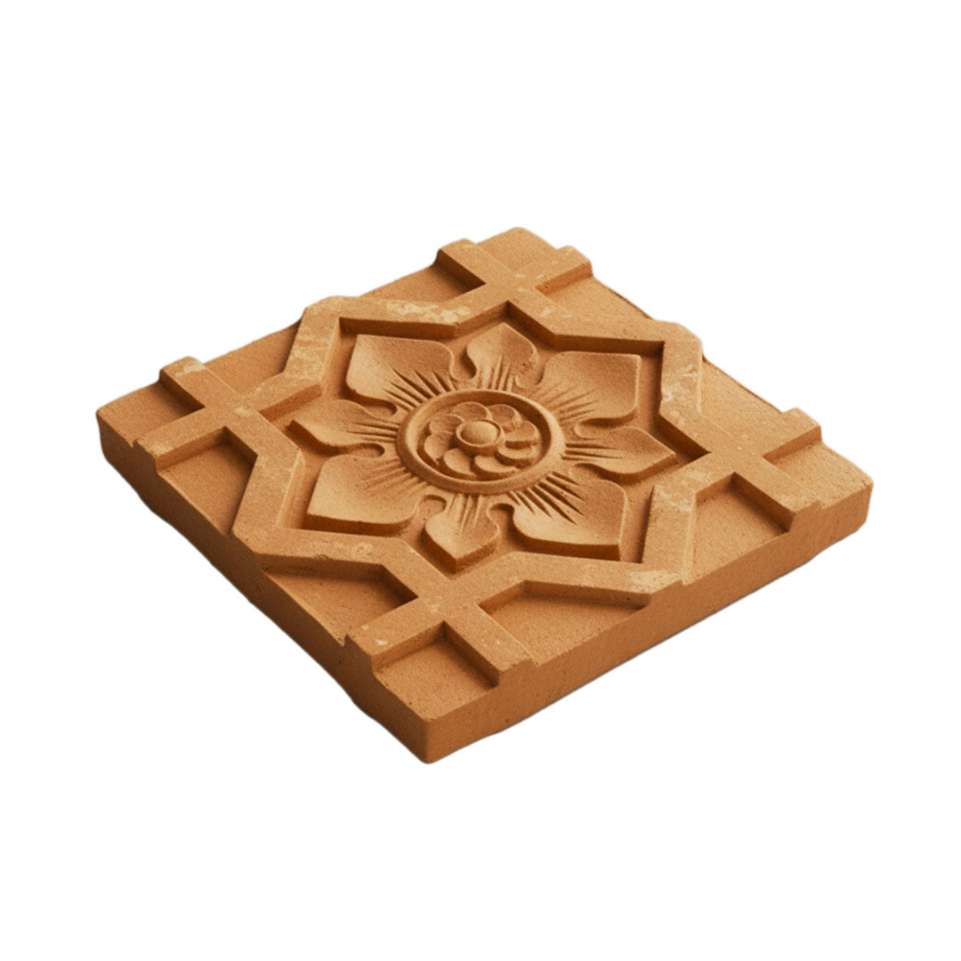 Placa decorativa de teracota Garis 20x20 cm