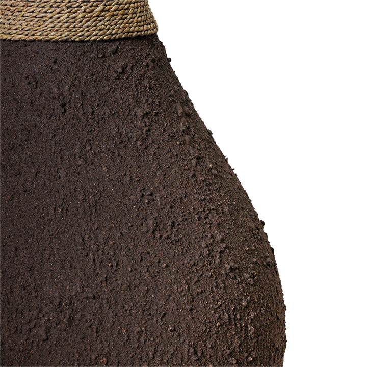 Abajur negru Teardrop 40 cm
