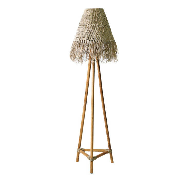 Lampadar din ratan Coastal Zen