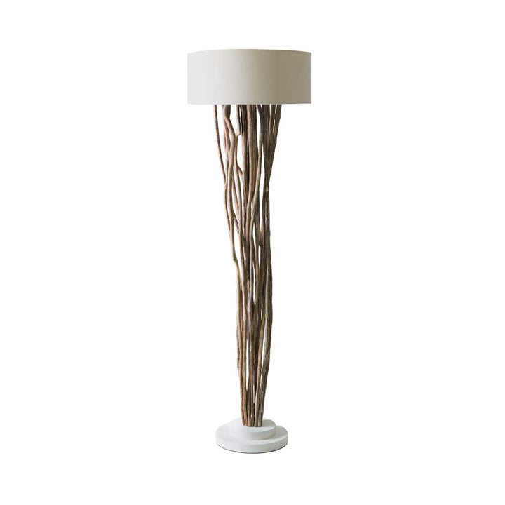 Lampadar alb Cottage Chic