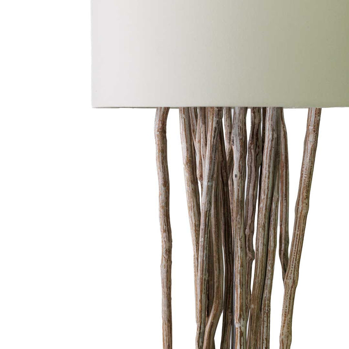 Lampadar alb Cottage Chic