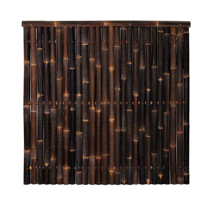 Panou negru din bete de bambus 180 x 180 cm