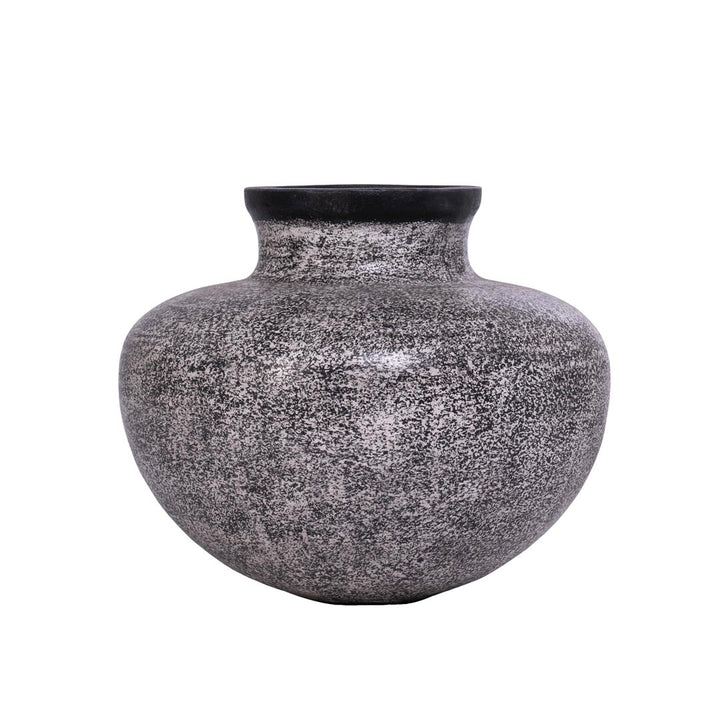Vas din fibrociment gri Black Marble