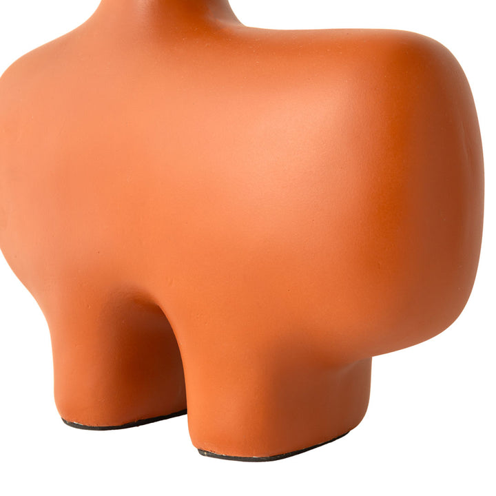 Vas orange din fibrociment Inu