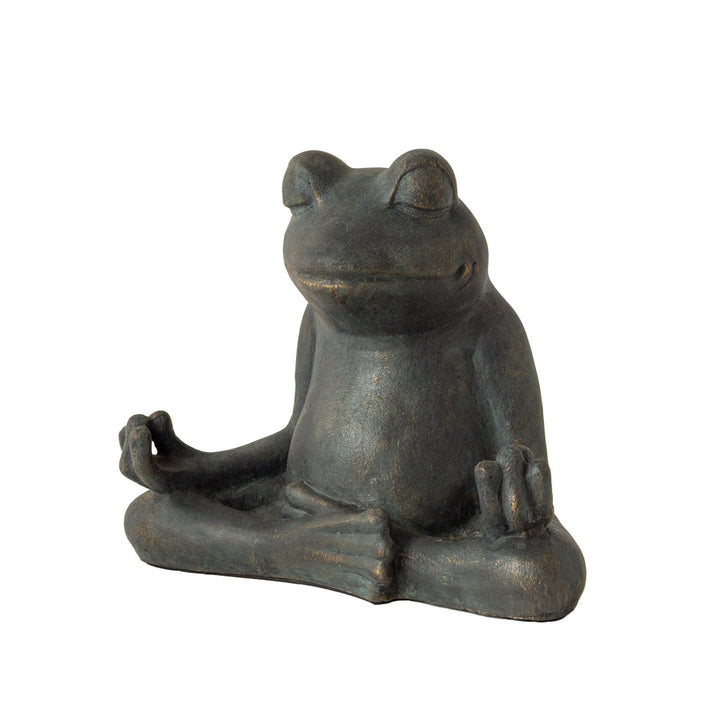 Figurina gri din fibrociment Zen Leap