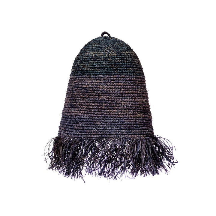 Abajur multicolor din sisal Safi 43 cm