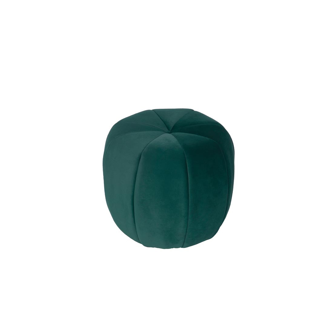 Taburet verde smarald Pumpkin