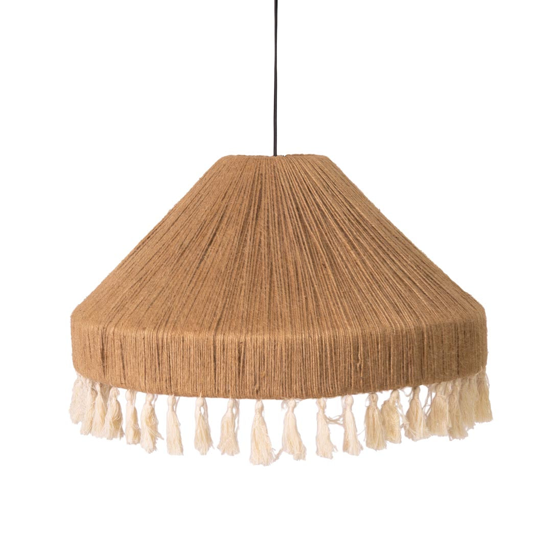 Abajur din sisal Lua