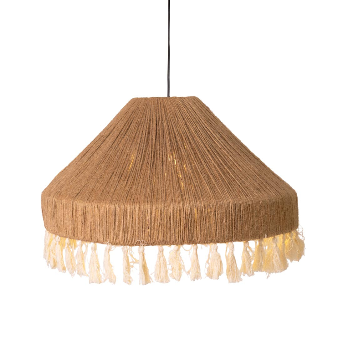 Abajur din sisal Lua