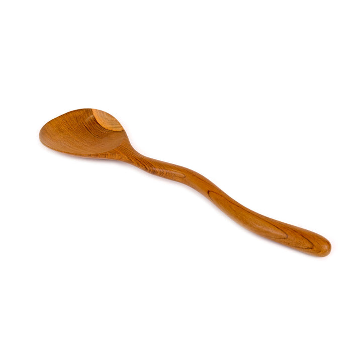 Lingura din lemn de tec 27cm