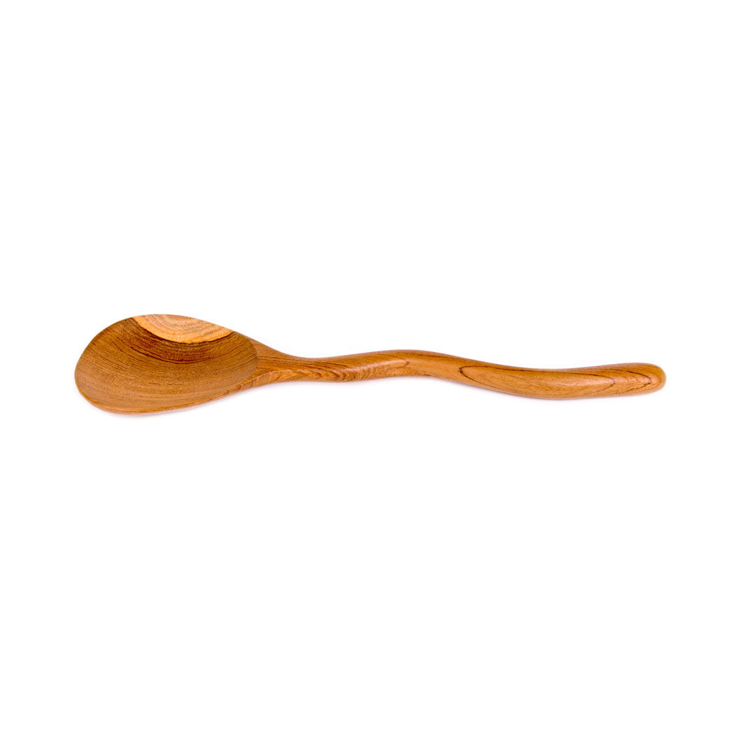 Lingura din lemn de tec 27cm