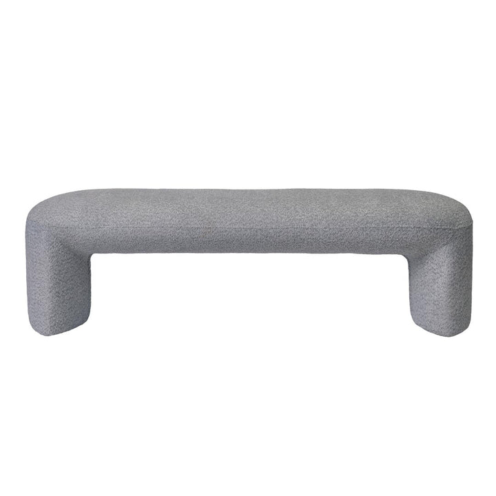 Banca gri Eva 140x45x43