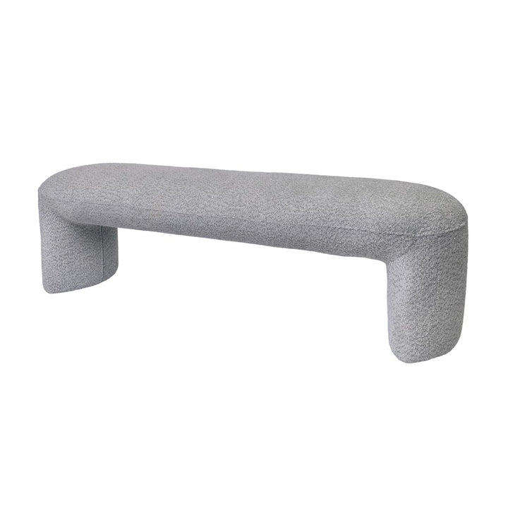 Banca gri Eva 140x45x43