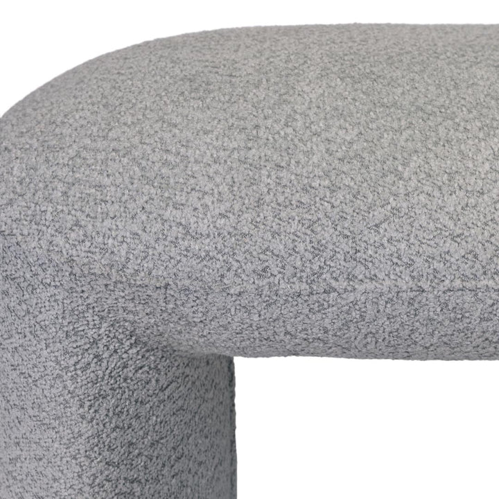 Banca gri Eva 140x45x43
