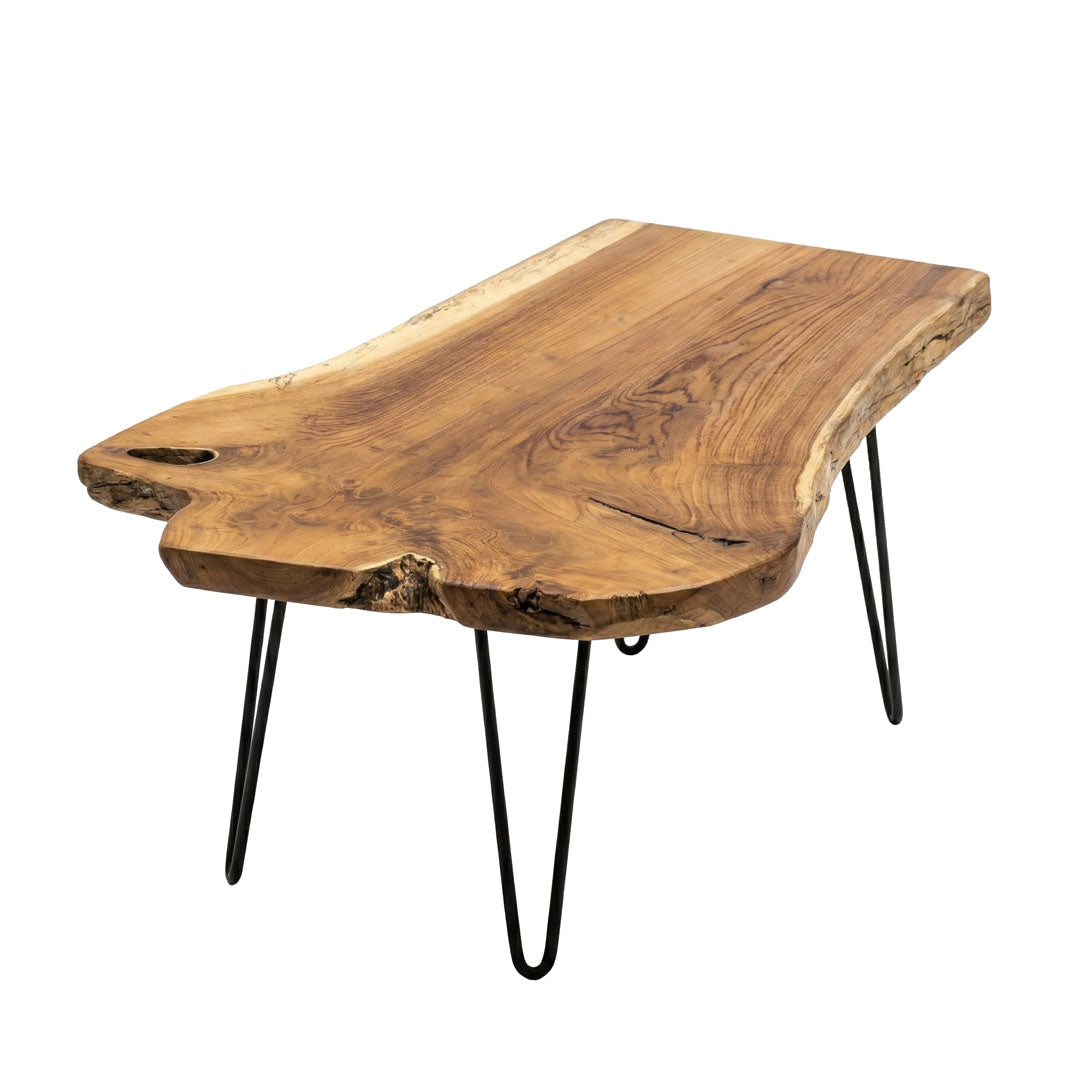 Blat masa de cafea din lemn de tec