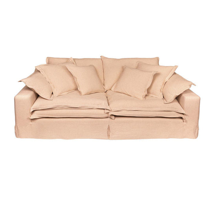 Canapea cu 3 locuri bej Ray 198x108x67 cm