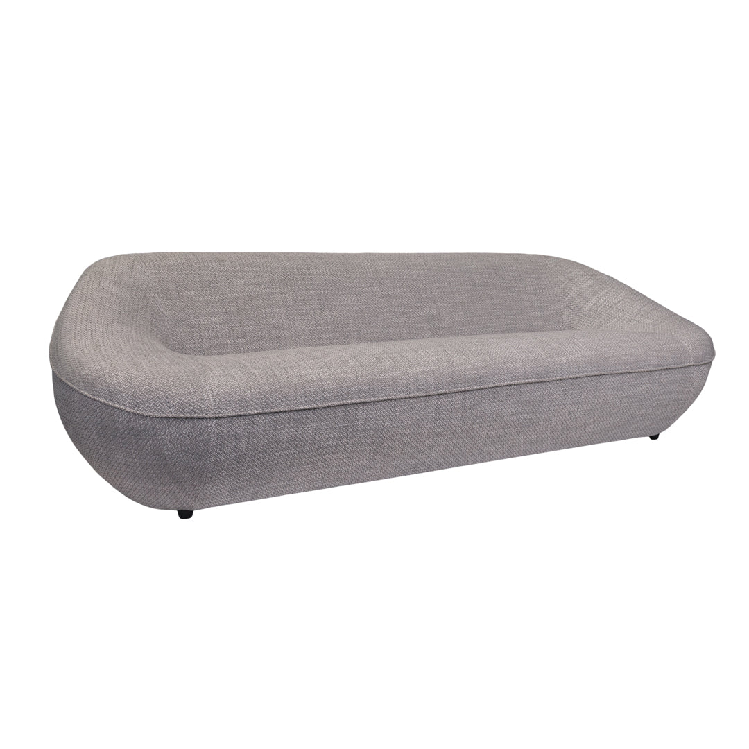 Canapea cu 3 locuri gri Dazha 252x101x73 cm
