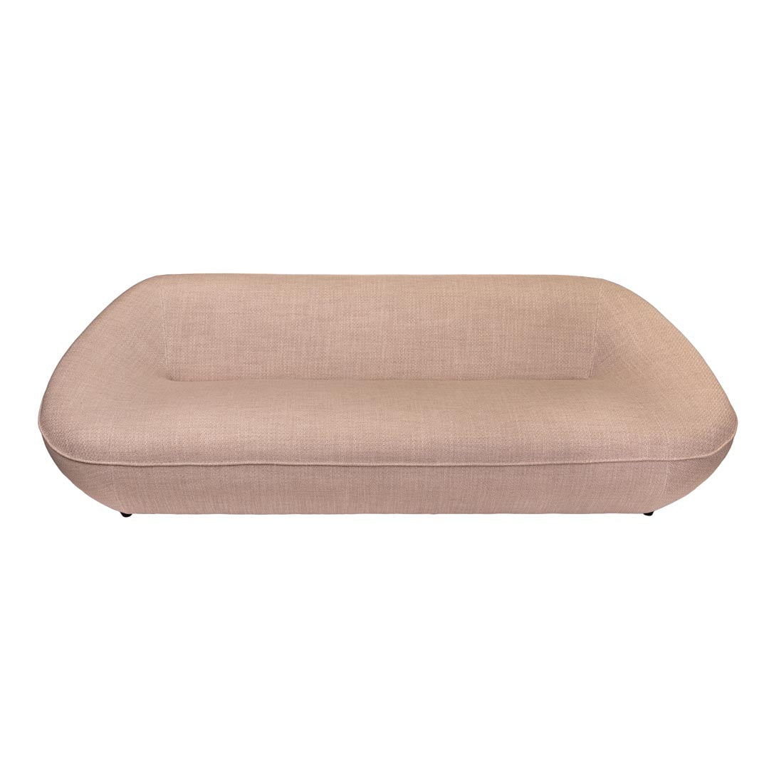Canapea cu 3 locuri bej Dazha 252x101x73 cm