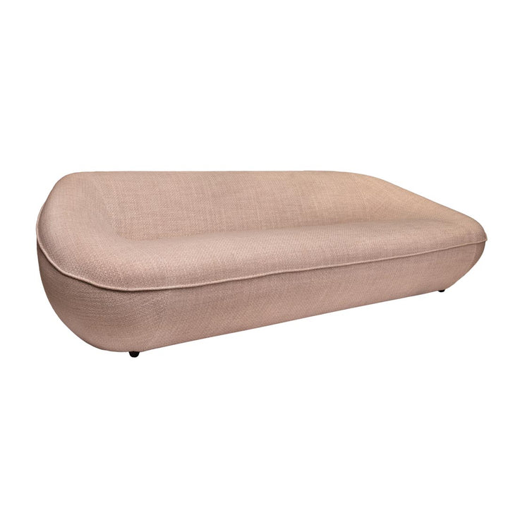 Canapea cu 3 locuri bej Dazha 252x101x73 cm