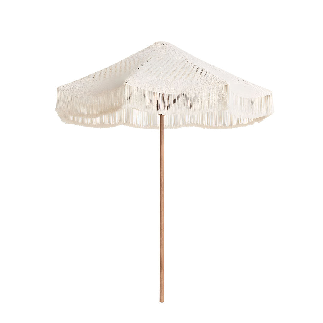 Stalp umbrela natur din lemn de tec Sun Dancer 250 x 250 cm