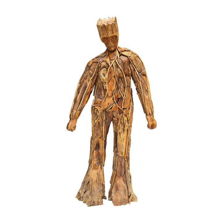 Figurina din lemn de tec Groot