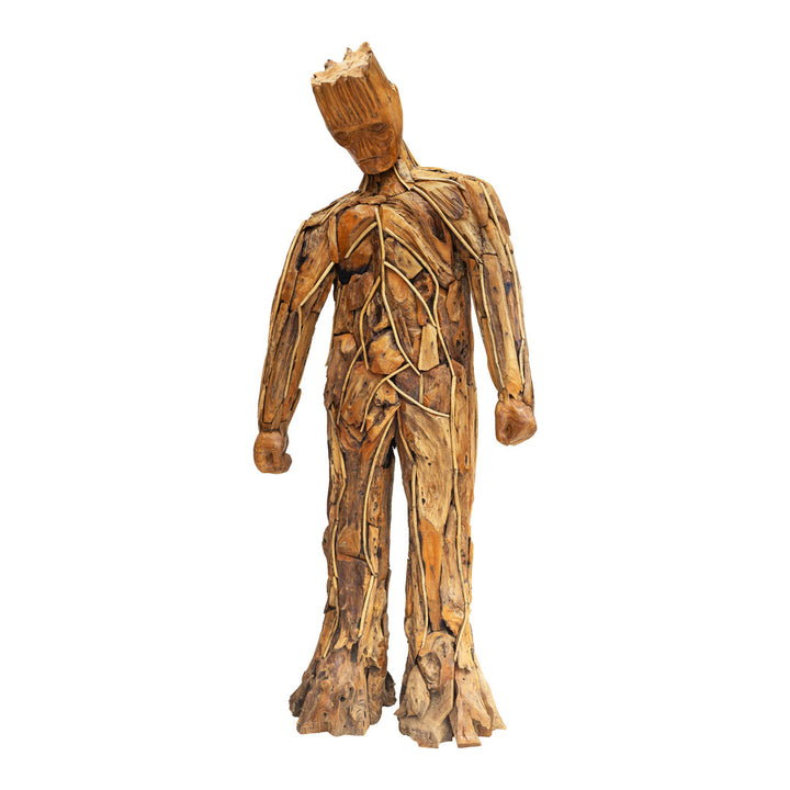 Figurina din lemn de tec Groot