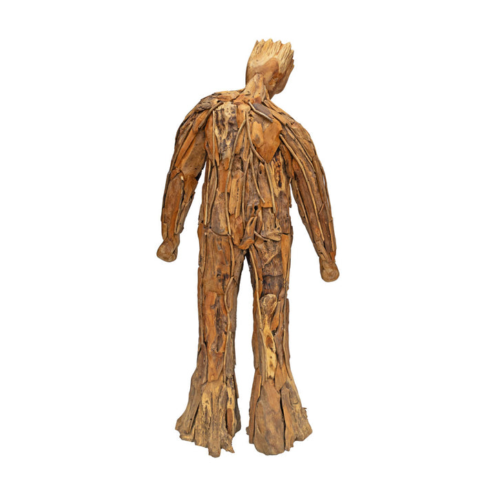 Figurina din lemn de tec Groot
