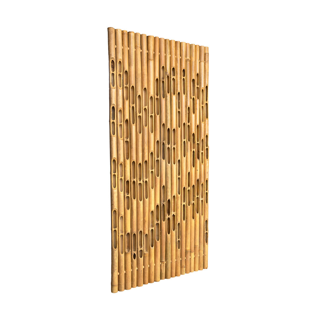Bambus decorativ natur din bambus Tembok 120x15x250cm