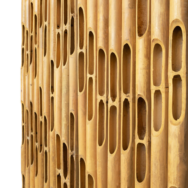Bambus decorativ natur din bambus Tembok 120x15x250cm
