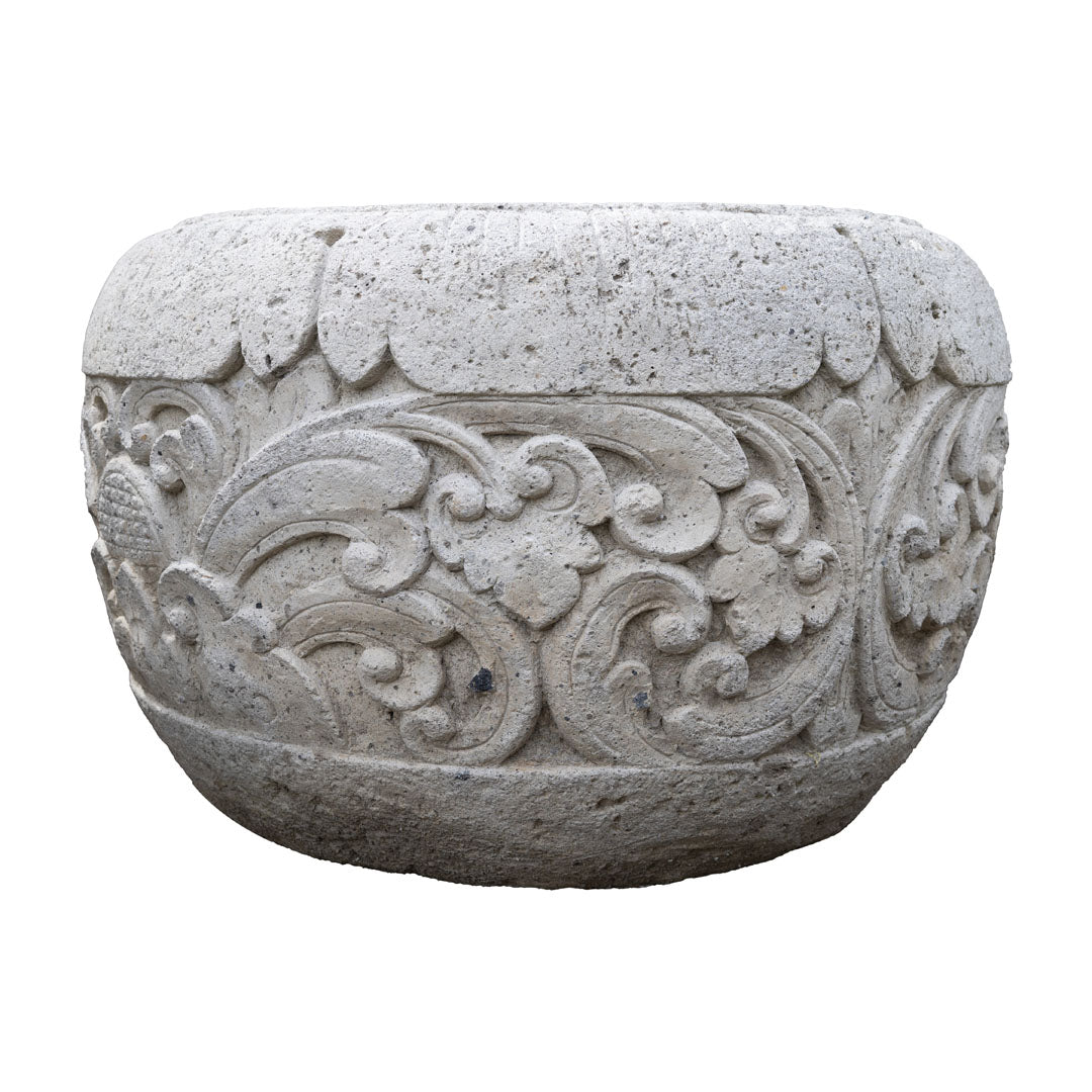 Vas gri din ciment Candi 50x50x80cm