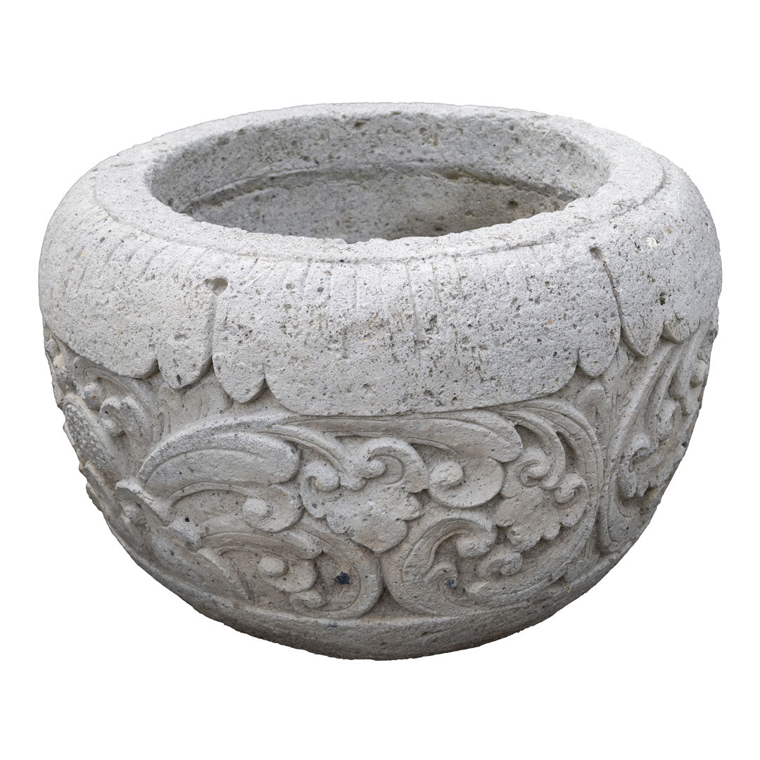 Vas gri din ciment Candi 50x50x80cm
