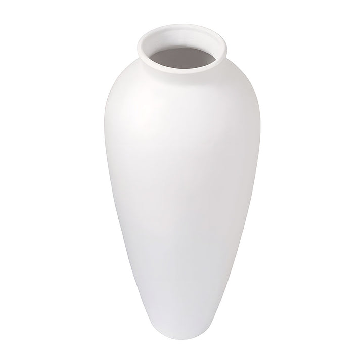 Vas alb din beton Amphora