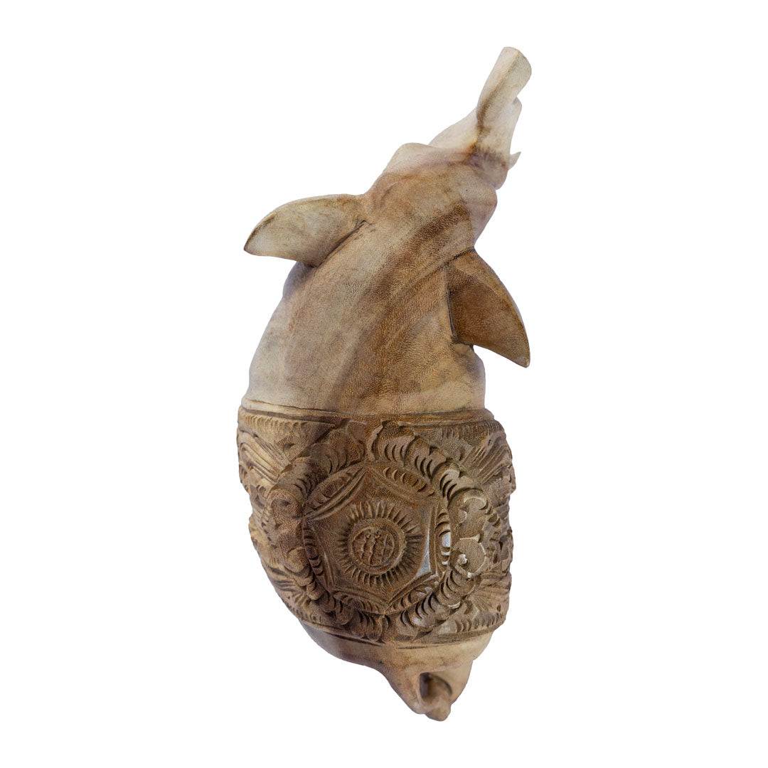 Figurina elefant din lemn de suar Chang