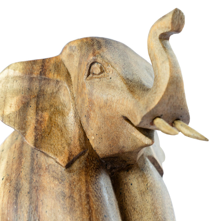 Figurina din lemn de suar Tembo